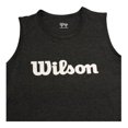 thumbnail image 3 of Playera Wilson para Hombre con Cuello Redondo sin Mangas con Wilson en el Pecho Negro Talla EG, 3 of 4
