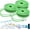 Green, variant on 3Pcs Portable Clothesline for Outdoor & Home, Adjustable Telescopic Non-Slip Clothesline with Clip, Thickened Nylon Material, for Family, Camping, Hotel (3m/9.8ft,Green)