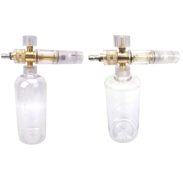 Bote de espuma para lavadora de autos para camiones boca plana + conexión K2-K7 Ndcxsfigh Accesorios para autos y motos