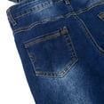 thumbnail image 6 of KIDSCOOL SPACE Baby Little Girls Denim Overalls,Toddler Boys Adjustable Jeans Workwear,Deep Blue,2-3 Years, 6 of 8