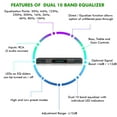 thumbnail image 4 of Professional Dual 10 Band Equalizer with Individual LED Indicators, 4 of 7