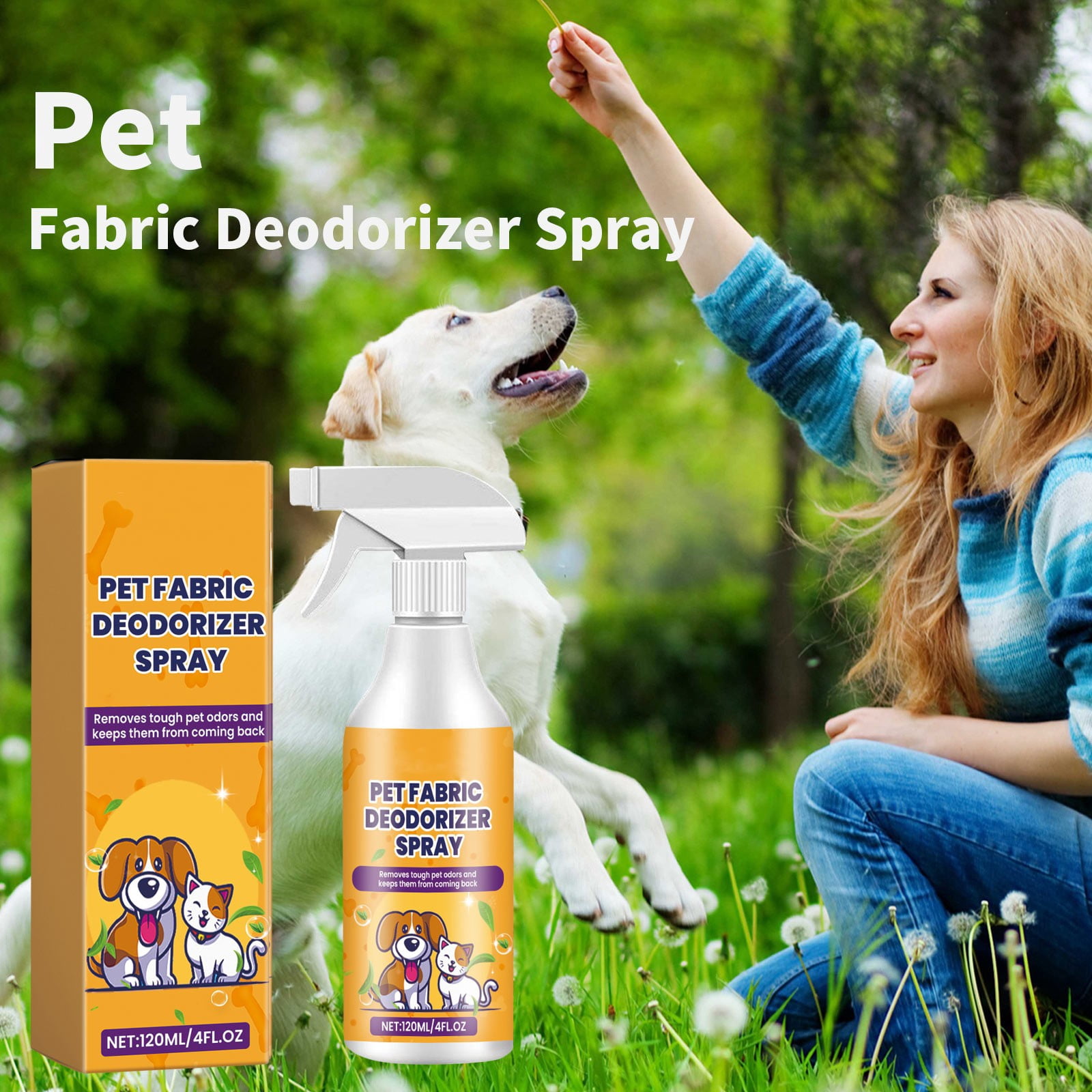 Ftwujt Dog Perfume Spray Long Lasting 4 Fl Oz, Dog Cologne Spray Long Lasting for Groomers, Calming Deodorizer Perfume For Dogs, Pet Puppy Deodorizing Fragrance ,Dog Perfume Spray Long Lasting