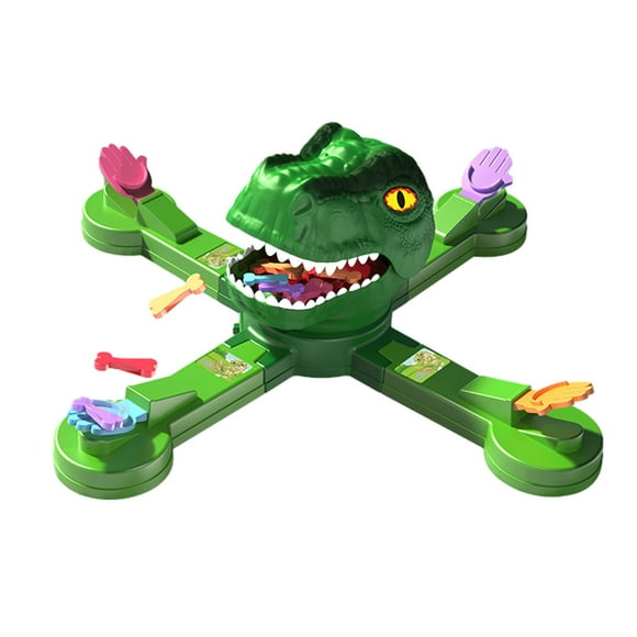 Green Educational Dinosaur Projection Game Toy With Competitive Play Interactive Learning For Kids