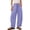`Purple, variant on Hurxie Wide Leg Linen Pants for Women Drawstring Waist Lightweight Summer Pants with Pocket Baggy Cotton Linen Palazzo Pants Wine,S