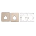 thumbnail image 4 of Heavy Duty Wall Mounted Retractable Clothesline Thick Stainless Steel Double Clothesline for Balcony Hotel 4.2m Gold, 4 of 4