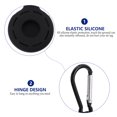 thumbnail image 3 of DEEPCRAFF 2Pcs Black Protective Case for Tracer Tracker Full Coverage Cover for Purse Bag Keys, 3 of 8
