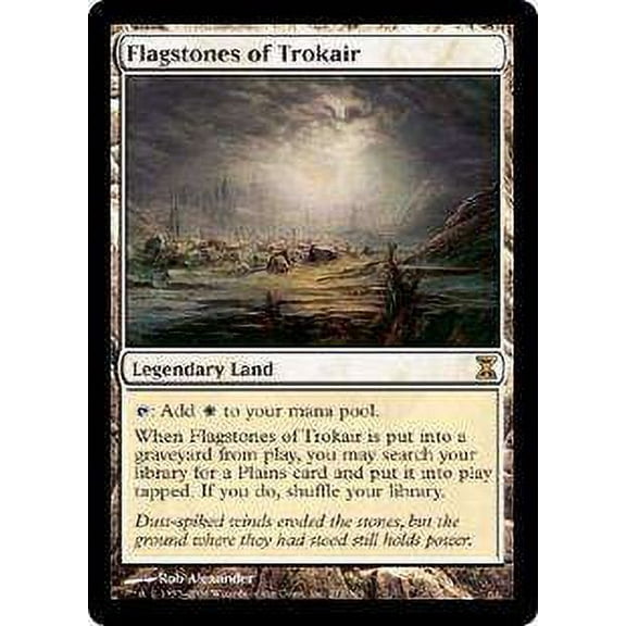 MtG Time Spiral Rare Flagstones of Trokair #272