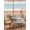 Grey Brown Beige, variant on Outdoor Tablecloth with Umbrella Hole and Zipper, Rabbits Pine Cone Square Table Cloth 60x60 Inch Waterproof Tablecloth, Sweet Home Texture Farmhouse Grey Wooden Picnic Table Cover for Patio Camping