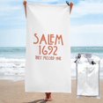 thumbnail image 1 of Salem 1692 Se perdieron una media luna Regalo de brujería Toalla de playa Toallas de baño de microfibra Manta de playa suave para desfile Natación Yoga Mujeres Hombres, 1 of 4