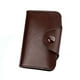 thumbnail image 1 of Tarjeteros unisex de cuero vintage para hombre Estuche para tarjetas de crédito Mini carteras masculinas Monederos con botón minimalista, 1 of 4