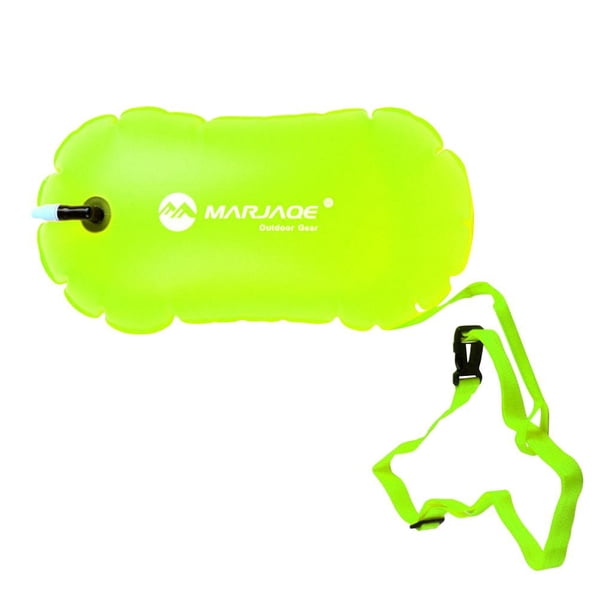Bolsa de Flotador de natación de PVC Impermeable Zulema Inflable con Cinturón amarillo