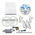 thumbnail image 1 of Restored Nintendo Wii Console White with Mario Kart Premium Bundle, 32MB Data Storage, Super Smash Bros Character Group, Memory Card Support, 1, 1, 1, 1 of 6