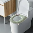 thumbnail image 4 of Uuiauoio Washable Thickened Toilet Seat Cushion Cover, Soft Heated Toilet Seat Pad for Elderly & Disabled, Non-Slip Warm Toilet Lid Cover for Bathroom Comfort, Toilet Seat Cushion for Cold Weather, 4 of 6