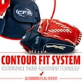 thumbnail image 5 of Franklin Sports Field Master Baseball + Softball Glove - 13" Righty - Red/White/Blue, 5 of 7