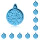 thumbnail image 2 of Cateissary Molde de resina de silicona para Navidad, moldes antiadherentes, molde para restaurante, Manual escolar, utensilios de moldeo de Tipo 4 10piezas, 2 of 6