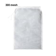 thumbnail image 3 of Naiovety Salud y seguridad respetuosas del medio ambiente blancas del bolso del tamiz de la malla fina hechas con nilón fáciles de limpiar Cocina y Comedor blanco Malla 30020*30cm, 3 of 6