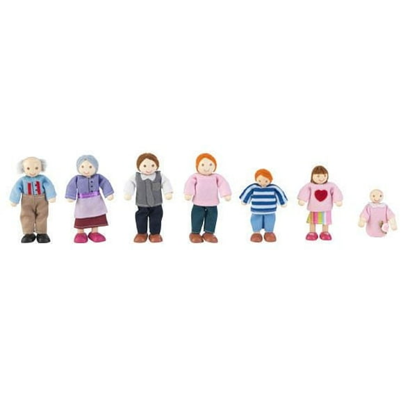 KidKraft Ens. poupées de famille Caucasian