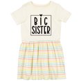 thumbnail image 3 of Inktastic Big Sister Girls Toddler Dress, 3 of 5