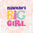 thumbnail image 4 of Inktastic Mawmaw's Big Girl Girls Toddler T-Shirt, 4 of 5