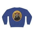 thumbnail image 3 of Royal Raccoon Graphic Sweatshirt, Vintage Aesthetic, 3 of 4