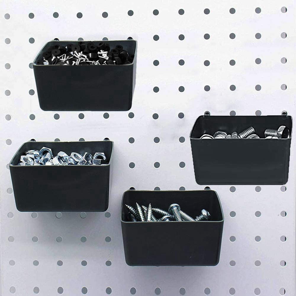 228 Pcs Pegboard Hooks Assortment with Metal Hooks Sets, Pegboard Bins, Peg Locks for Organizing Storage System Tools