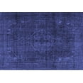 thumbnail image 1 of Ahgly Company Indoor Rectangle Persian Blue Traditional Area Rugs, 8' x 10', 1 of 4
