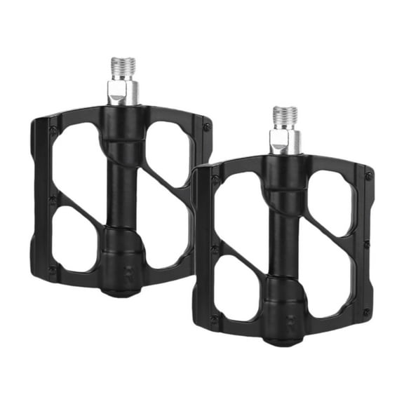 lacooooppia Mountain Bike Pedals Pedals Anti Skid Ultralight Sturdy Cycling Pedals Wide Flat Pedals for BMX Road Bike Accessories