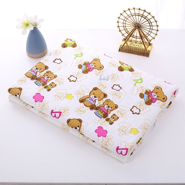 Urine Pad Diaphragm Pad Waterproof Big Bed Washable Old People Pure Cotton Breathable Mat Bed Care Pad Washable Bottom Protection