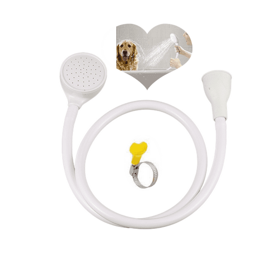 Rikyo, Portable Handheld Showerhead, White