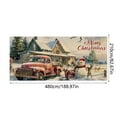 thumbnail image 2 of ¡Haz Una Entrada Triunfal Esta Navidad Con Nuestro Llamativo Banner Para Garaje! ¡Mejora Al Instante Tus Decoraciones Navideñas!, 2 of 5