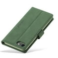 thumbnail image 4 of Case for SE 2020 Wallet Case, iPhone 7 Case, iPhone 8 Case with Card Holder Premium Leather Flip Cover Magnetic Closure Case Shockproof Pure Color Cover Kickstand Card Slots Case, Green, 4 of 8