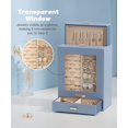 thumbnail image 4 of Caja de Joyas Homde 18x10x23 cm Almacenamiento en Cuero PU, 4 of 9