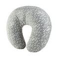 thumbnail image 4 of Dr. Brown's Breastfeeding Pillow with Removable Cover for Nursing Mothers, Machine Washable, Cotton Blend, Grey, 4 of 5