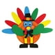 thumbnail image 4 of Juego de materiales de artesanía DIY de Acción de Gracias de 2 uds, plato de papel de pavo hecho a mano, bolsa de regalo, decoraciones, juguetes educativos para niños, 4 of 4