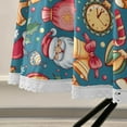 thumbnail image 4 of Coolnut Round Tablecloth 60In,Merry Christmas Table Cover Water Resistant Spill Proof Large Table Cover for Indoor & Outdoor Family Gathering Dinner, BBQ Christmas Decoration84, 4 of 7