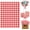 Red Gingham Tissue Paper, variant on 100 Sheets Red Gingham Tissue Paper; 14 x 20 Inch Red and White Checkered Tissue Paper for Baby Shower, Wedding, Birthday, Hoiliday Gift Wrapping; DIY Art Crafts Gingham Wrapping Papers