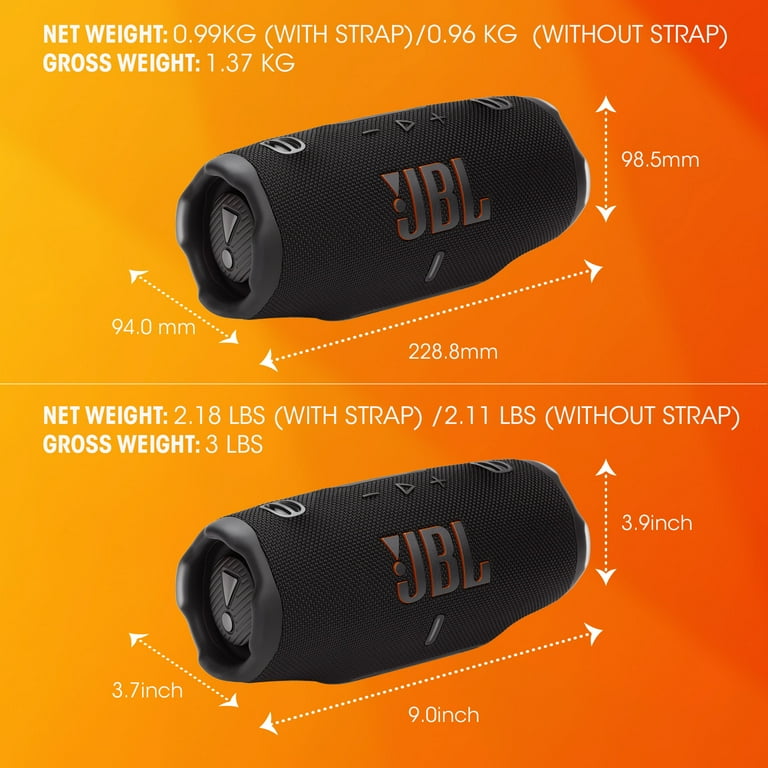 JBL Charge 6 - Portable waterproof & drop-proof Bluetooth