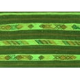 thumbnail image 1 of Ahgly Company Indoor Rectangle Abstract Green Contemporary Area Rugs, 5' x 7', 1 of 1
