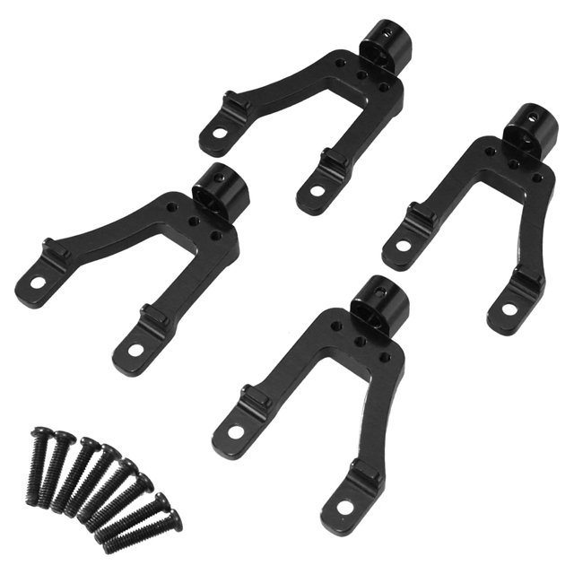Milaget RC Car Front and Rear Shock Absorber Bracket 1/12 Professional for MN86 Black