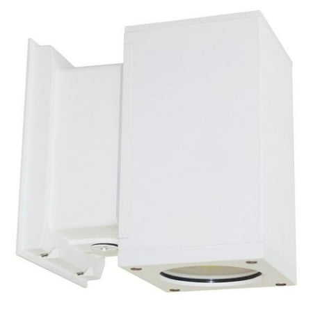 Morris 72503 22 Watt 120 277 Volt White Square 5000k Led Outdoor Morris 72503 22 Watt 120 277 Volt White Square 5000k Led Outdoor Wall Wash Light Fixture Com