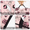thumbnail image 6 of Pink and Black Leopard Print Teens Toddler Nap Mat with Pillow, Sleeping Mat Bag for Preschool Daycare 50"x20", 6 of 6
