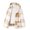 Brown, variant on Zecgelong Girls Plaid Fleece Hooded Jacket Cozy Soft Warm Outerwear For Toddler Kids Casual Winter Windproof Coat