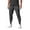 Gris Foncé, variante sur ZAXARRA Pantalon de Survêtement Décontracté pour Homme avec Poches à Glissière Léger à Séchage Rapide Pantalon de Randonnée Course