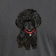 thumbnail image 3 of CafePress - Poodle Pup (Blk) T Shirt - Mens Comfort Colors Shirt, 3 of 5