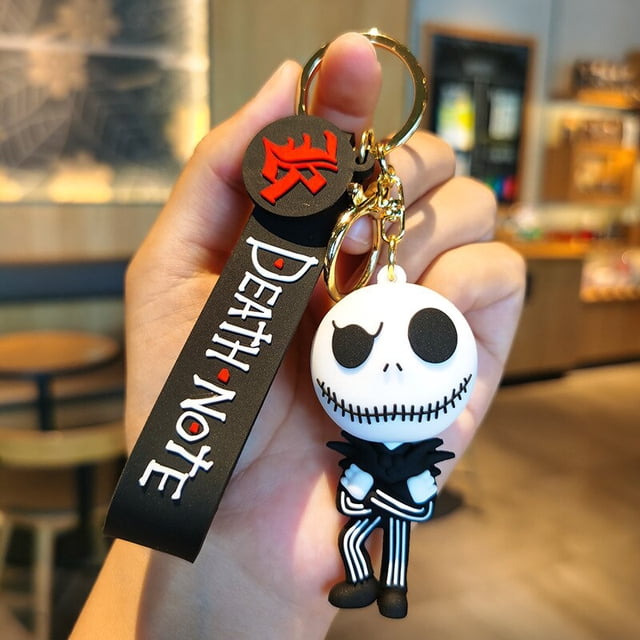 Llavero colgante de Disney pesadilla antes de Navidad, colgante de coche, esqueleto de Jack Sally, regalos de Halloween, Regalos de Pascua y Navidad YAOSANBAO BAO unisex