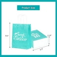 thumbnail image 7 of Sweet 16 Birthday Decorations Teal - 16pcs Party Favor Gift Bags with Handles, Teal Blue Candy Bags Goodie Bags for 16th Birthday Party, Turquoise Sweet Sixteen Decorations for Girls Boys, 7 of 7