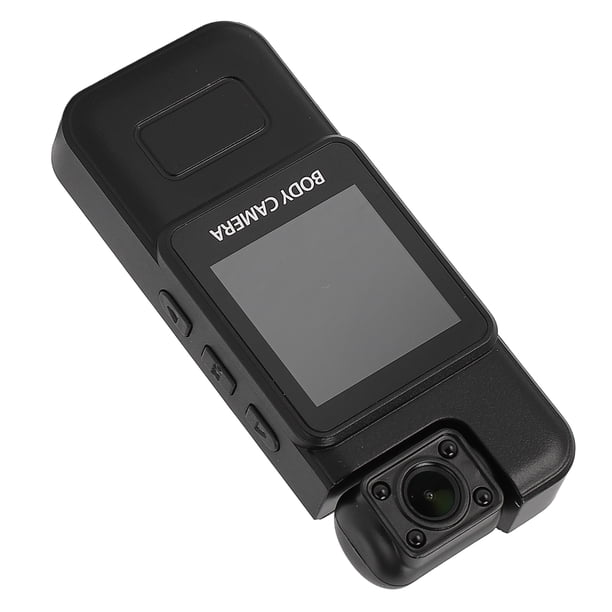 Cámara De Grabación De Vídeo Corporal, 4K, 1000mAH, Pantalla TFT De 240x240, Lente Giratoria De 180, Videocámara Portátil Con Grabación En Bucle Para Ciclismo