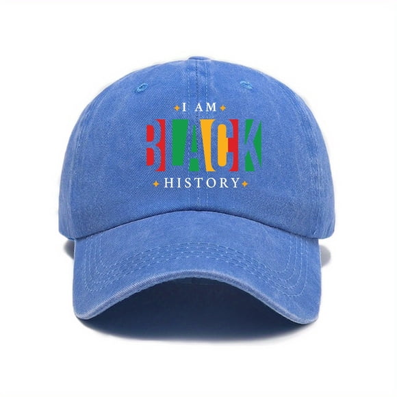 Casquette de Baseball Polyvalente à Dessus Souple Lavé pour l'Extérieur, Tenue Décontractée d'Été, Bannière, Imprimé de Lettres, Chapeau de Soleil Unisexe Conçu pour la Maison et les Loisirs