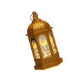 thumbnail image 1 of LED Wind Lights Ramadan Lantern Lamp Hanging for decorative tall Event Decor golden, 1 of 8