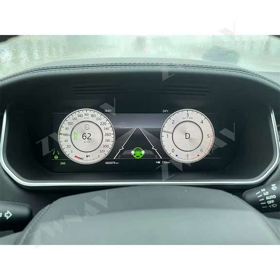 ZWNAV 12.3 inch car LCD digital instrument panel instrument cluster speedometer suitable for Land Rover Executive LCD Instrument Cluster